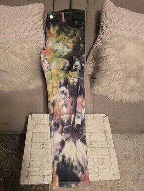 Mens Pheelings Tie-Dye Cargo Pants — Multicolor